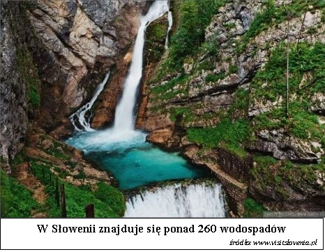 Slowenia wodospad